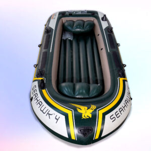 INTEX SEAHAWK 4 BOAT WITH COMPLETE KIT FOR 4 PERSON